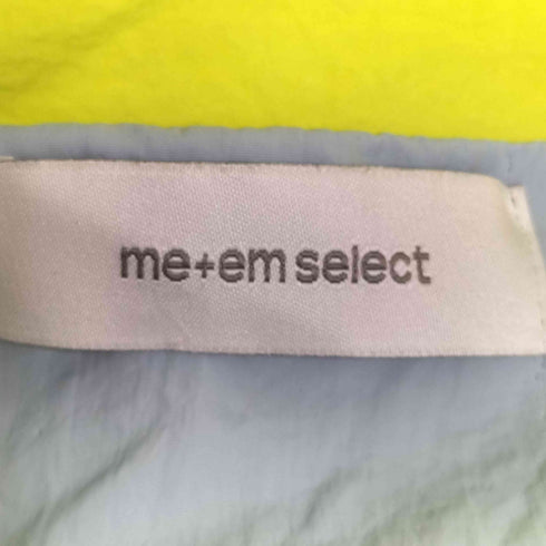 me+em select フリル切替ビッグブルゾンジャケット レディース JPN:42